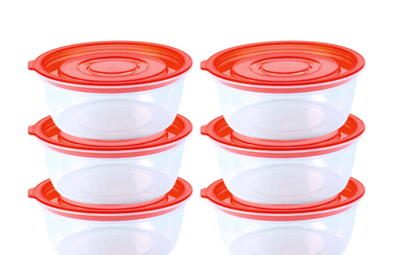 Trend Food Container Pack of 3 - 950ml Airtight Storage Containers, BPA-Free & Non-Toxic, Food Preservation Made Easy - Image 4