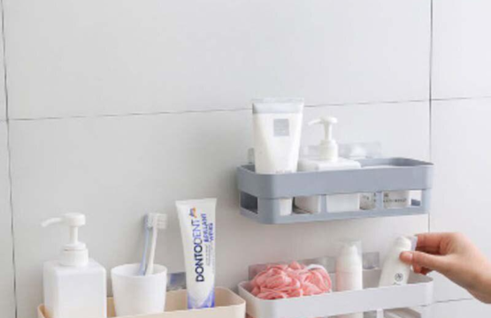 Bathroom Storage Rack ? Wall Storage Shelf Shower Caddy