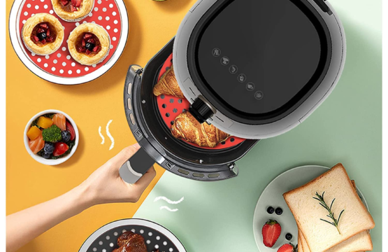 1Pcs Reusable Silicone Air Fryer Liner - 23x23 - Image 2