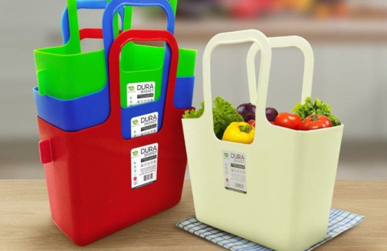 Multipurpose Dura Basket ? Reusable Grocery Shopping Bag - Image 2