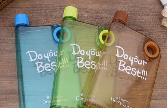 380ml Transparent Drinking Water Bottle for Camping, Sports, and Outdoor Use - Image 3