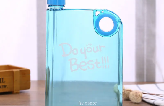 380ml Transparent Drinking Water Bottle for Camping, Sports, and Outdoor Use - Image 4