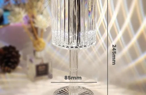 RGB Diamond Lamp with Touch Control | Multi-Color Rechargeable LED Table Lamp - Image 5