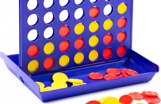 Delightful Line-Up 4 Game for Kids - Fun and Educational 2-Player Strategy Game - Portable, Durable, and Perfect for Family Game Nights