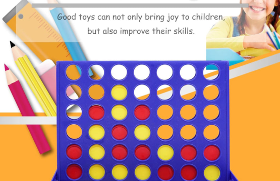 Delightful Line-Up 4 Game for Kids - Fun and Educational 2-Player Strategy Game - Portable, Durable, and Perfect for Family Game Nights - Image 3