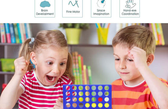 Delightful Line-Up 4 Game for Kids - Fun and Educational 2-Player Strategy Game - Portable, Durable, and Perfect for Family Game Nights - Image 5