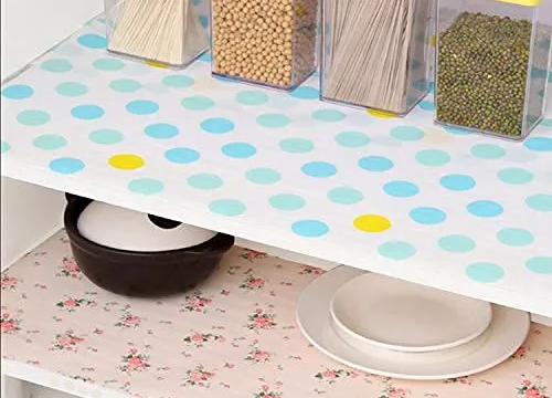 Non Slip Antibacterial Kitchen Cabinet Drawer Shelf Mat Plastic Foam - Image 4