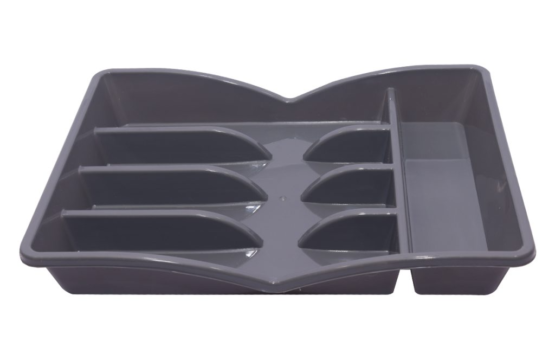 Pristine Cutlery Tray - Multi-Section Organizer for Kitchen, Office, and Desk Accessories - Image 4