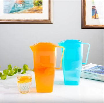 Ultra 2.5-Litres Plastic Transparent Air-Tight Water Jug - BPA-Free, Leak-Proof Design - Image 2