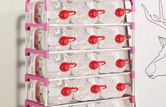 Shoe Rack Cabinet Organizer - 6-Layer Assemble Shoe Shelf for Home Living Room Furniture - Image 4