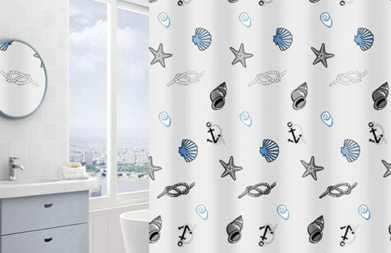 Shower Curtain Mold Resistant- 180 x 200cm - Image 3