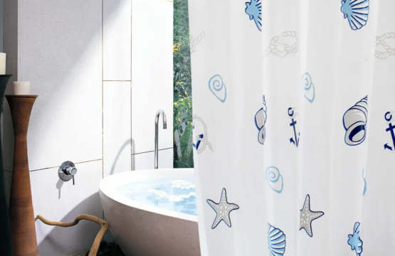 Shower Curtain Mold Resistant- 180 x 200cm - Image 5