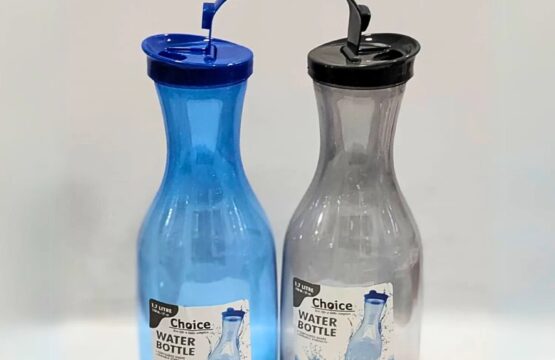 1.7 Litre BPA-Free Water Bottle Leak-Proof Transparent Fridge & Travel Bottle - Image 5