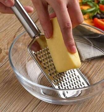 Thickened Stainless Steel Cheese Grater Shredder Multifunctiona - Image 2