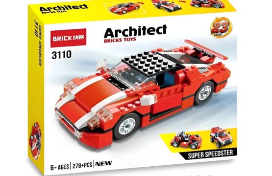 278PCS Educational Construction Learning Architect Bricks Toy Set For Kids