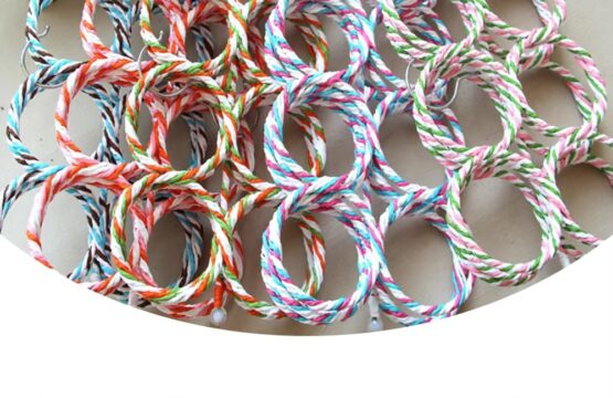 28-Hole Ring Rope Scarf Hanger - Image 4