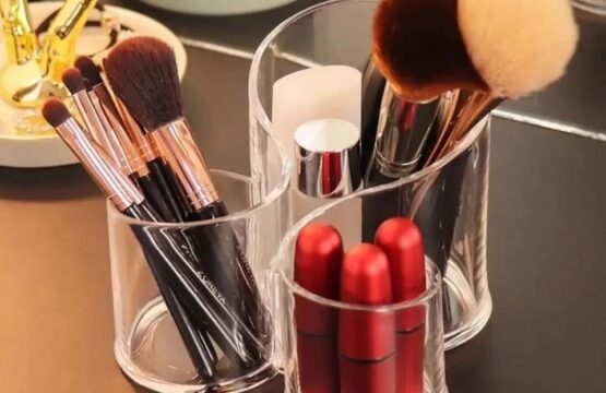 3 In 1 Plastic Cosmetic Organizer