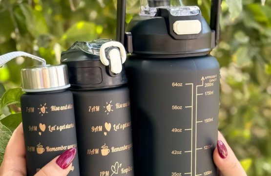 3-Piece Water Bottle Set