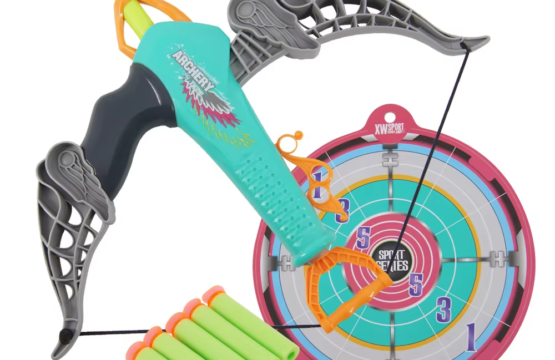 Children's simulation toys, outdoor archery sword, soft pump shooting sports toy model, outdoor bow and arrow arms, knife, sword, toys - Image 2