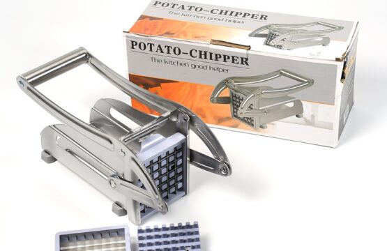 STAINLESS STEEL FRENCH FRIES POTATO CHIPS STRIP CUTTER MACHINE WITH BLADE - Image 4