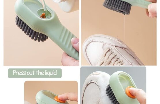 Multifunction Cleaning Brush with Automatic Liquid Discharge for Deep Cleaning