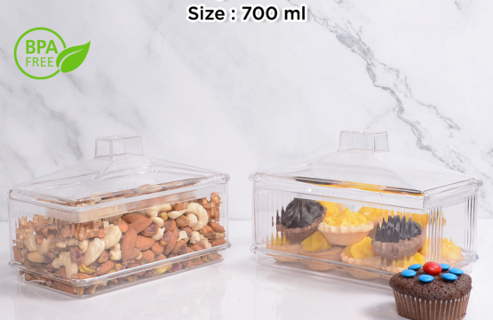 Flash Acrylic Box 700ml 1 Piece - Image 2