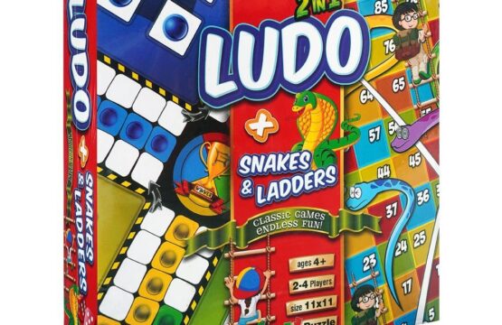 Gamex Cart 2-In-1 Ludo & Snakes n Ladders