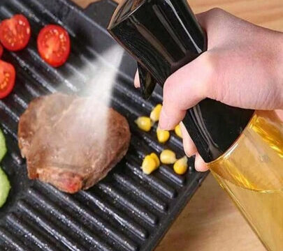 Oil Sprayer Bottle for Cooking 200ml Olive Oil Continuous Spray with Portion Control - Image 3
