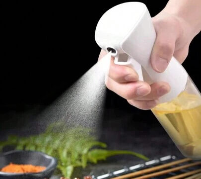 Oil Sprayer Bottle for Cooking 200ml Olive Oil Continuous Spray with Portion Control - Image 4