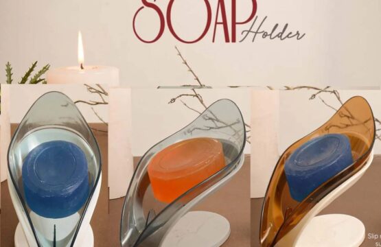 Leaf Shape Smart Soap Holder - Image 3
