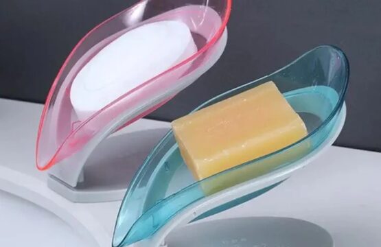 Leaf Shape Smart Soap Holder - Image 4