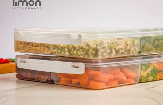 Limon 4 Section Freezer Box With Lid 250ML - Image 2