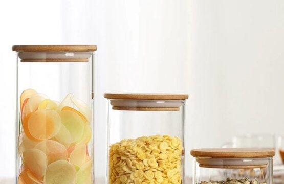 Pack of 3 Air Tight Glass Storage Set 685ml | 1,050ml | 1,400ml - Image 2