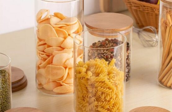 Pack of 3 Air Tight Glass Storage Set 685ml | 1,050ml | 1,400ml - Image 4