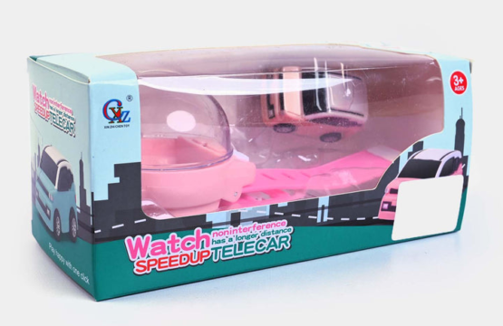 Wrist Watch Mini Remote Control Car - USB Charging, Dustproof Cover, Adjustable Strap, Built-in Lights - Image 3