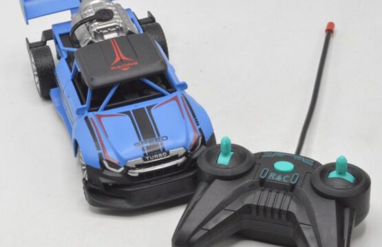 Remote Control Drift Car with LED Lights & Spray Jets - Image 2