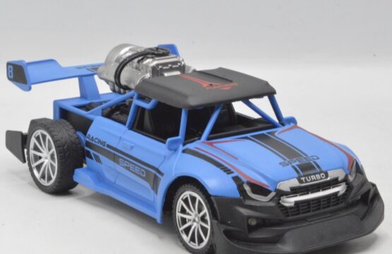 Remote Control Drift Car with LED Lights & Spray Jets - Image 3
