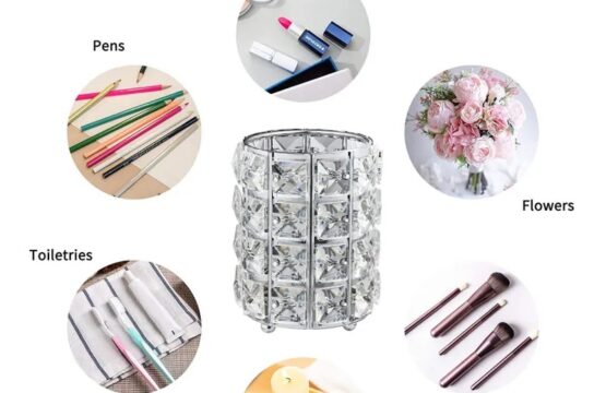 Rose Gold Metal Storage Box - Large Capacity Organizer - Image 7
