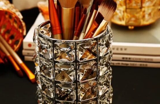Rose Gold Metal Storage Box - Large Capacity Organizer - Image 8