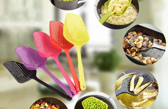 Scoop Colander Strainer Heat Resistant - Image 3