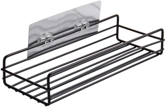 Multipurpose Kitchen Bathroom Shelf Wall Holder Storage Rack - Image 2