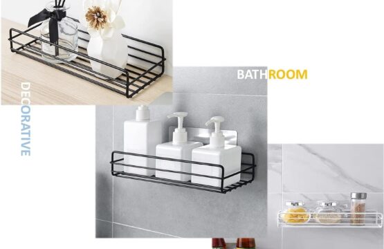 Multipurpose Kitchen Bathroom Shelf Wall Holder Storage Rack - Image 4