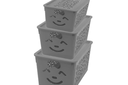 Smiley Organizer Box-3in1 Set - Image 2