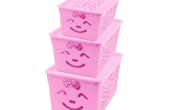 Smiley Organizer Box-3in1 Set - Image 3
