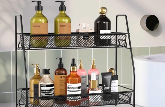 Spice Rack Organizer for Kitchen, esktop Makeup Organizer for Bath Room, Bedroom and Office