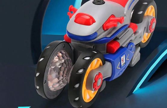 Transforming Motorcycle Toy ? 360? Stunt Rotation, Lights & Music, Electric Kids Toy for Fun & Creativity - Image 6