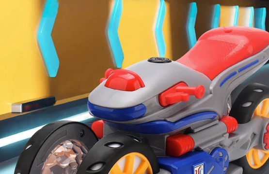 Transforming Motorcycle Toy ? 360? Stunt Rotation, Lights & Music, Electric Kids Toy for Fun & Creativity - Image 5