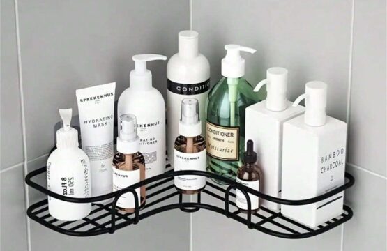 Triangular Self-Adhesive Corner Shelf