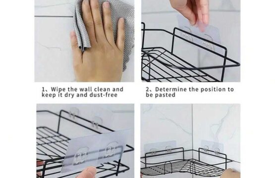 Triangular Self-Adhesive Corner Shelf - Image 3