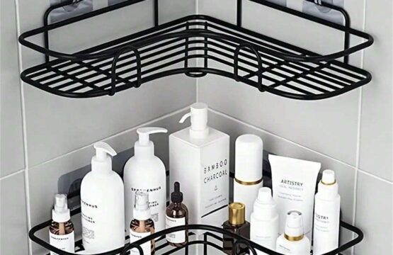 Triangular Self-Adhesive Corner Shelf - Image 5